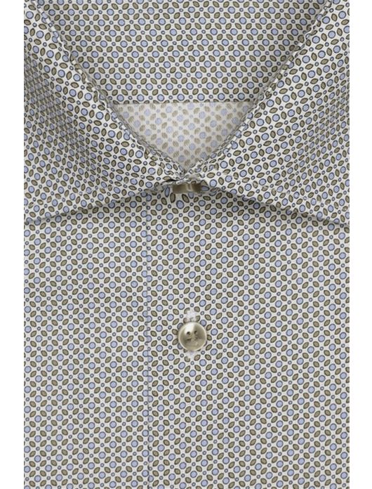 Overhemd seidensticker blauw printje