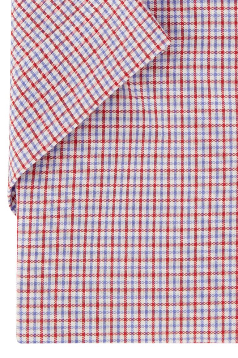 Seidensticker overhemd rood geruit