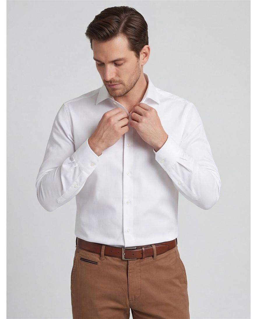 Seidensticker business overhemd wit
