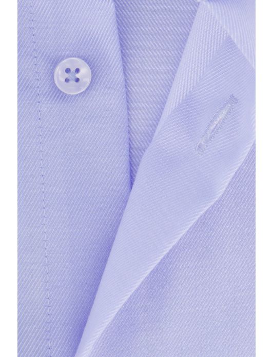 Seidensticker overhemd blauw slim fit