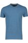 blauw Superdry t-shirt gemeleerd katoen