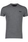Katoenen Superdry t-shirt grijs gemeleerd