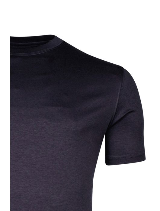 Thomas Maine t-shirt donkerblauw korte mouw