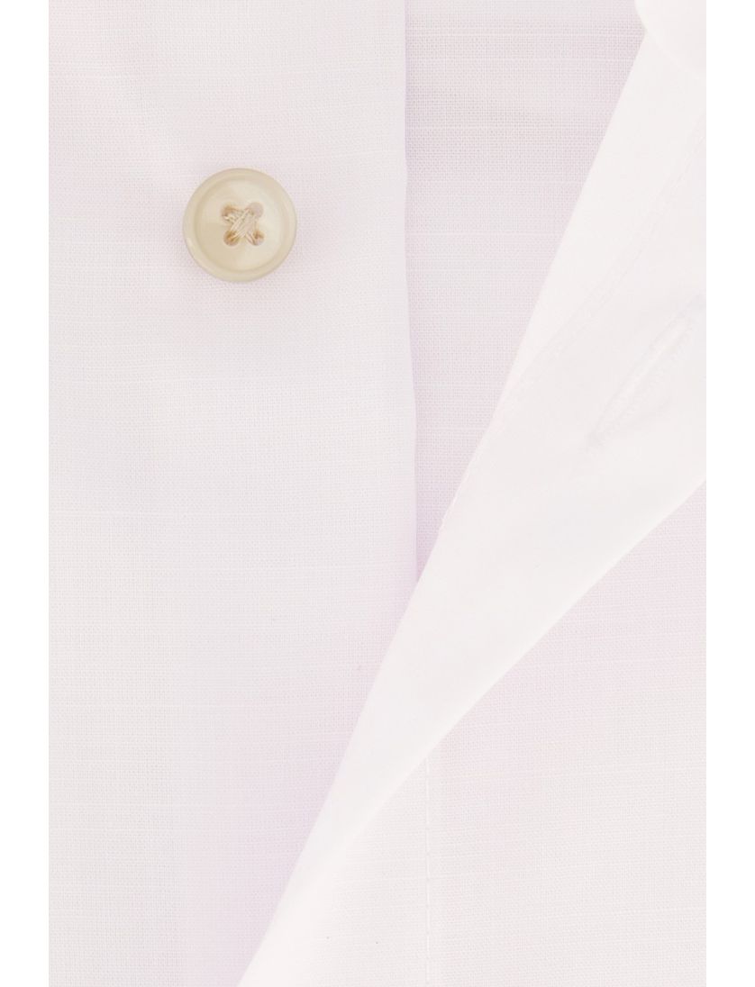 Katoenen Olymp business overhemd Luxor Modern Fit wit effen