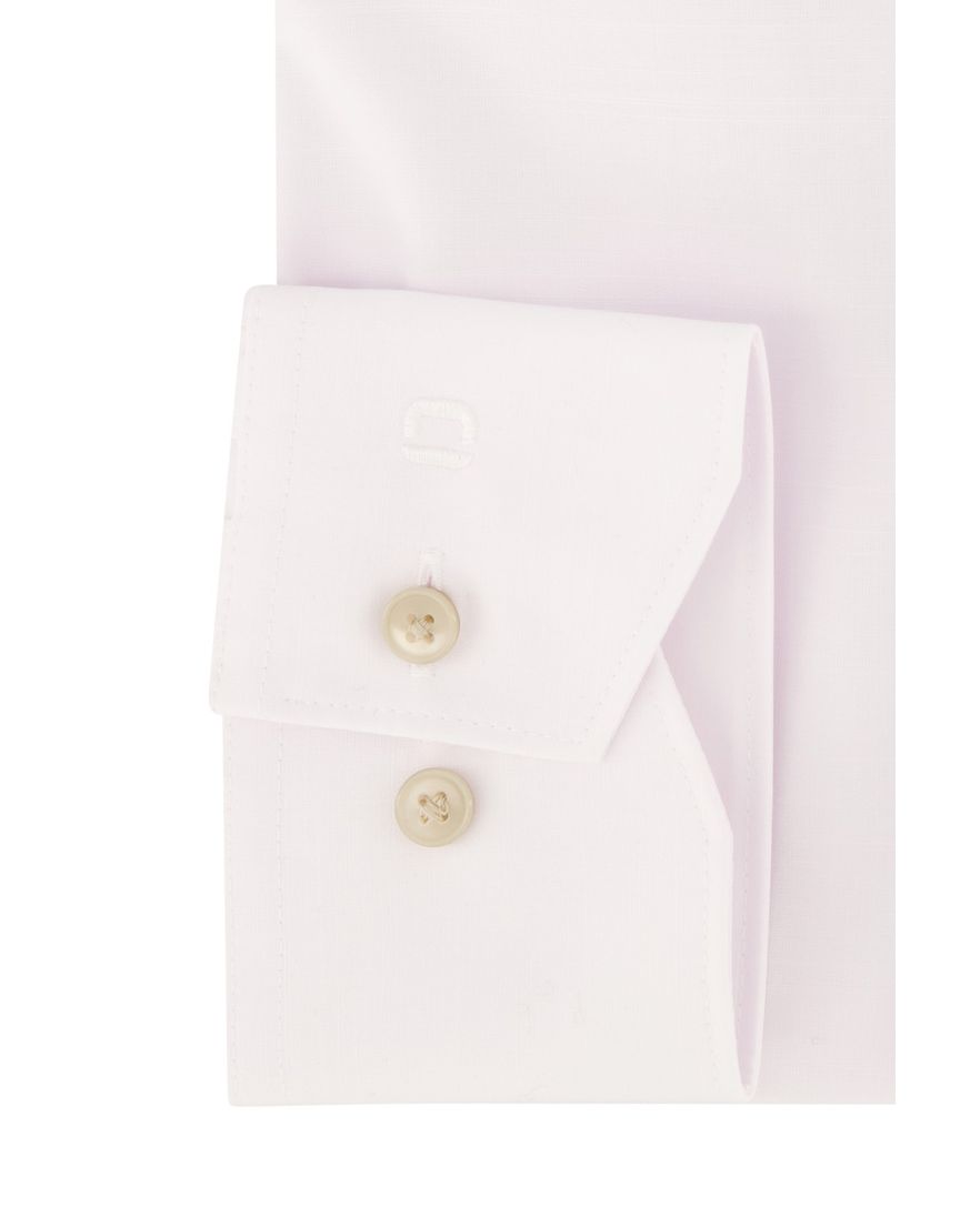 Olymp business overhemd Luxor Modern Fit wit effen katoen