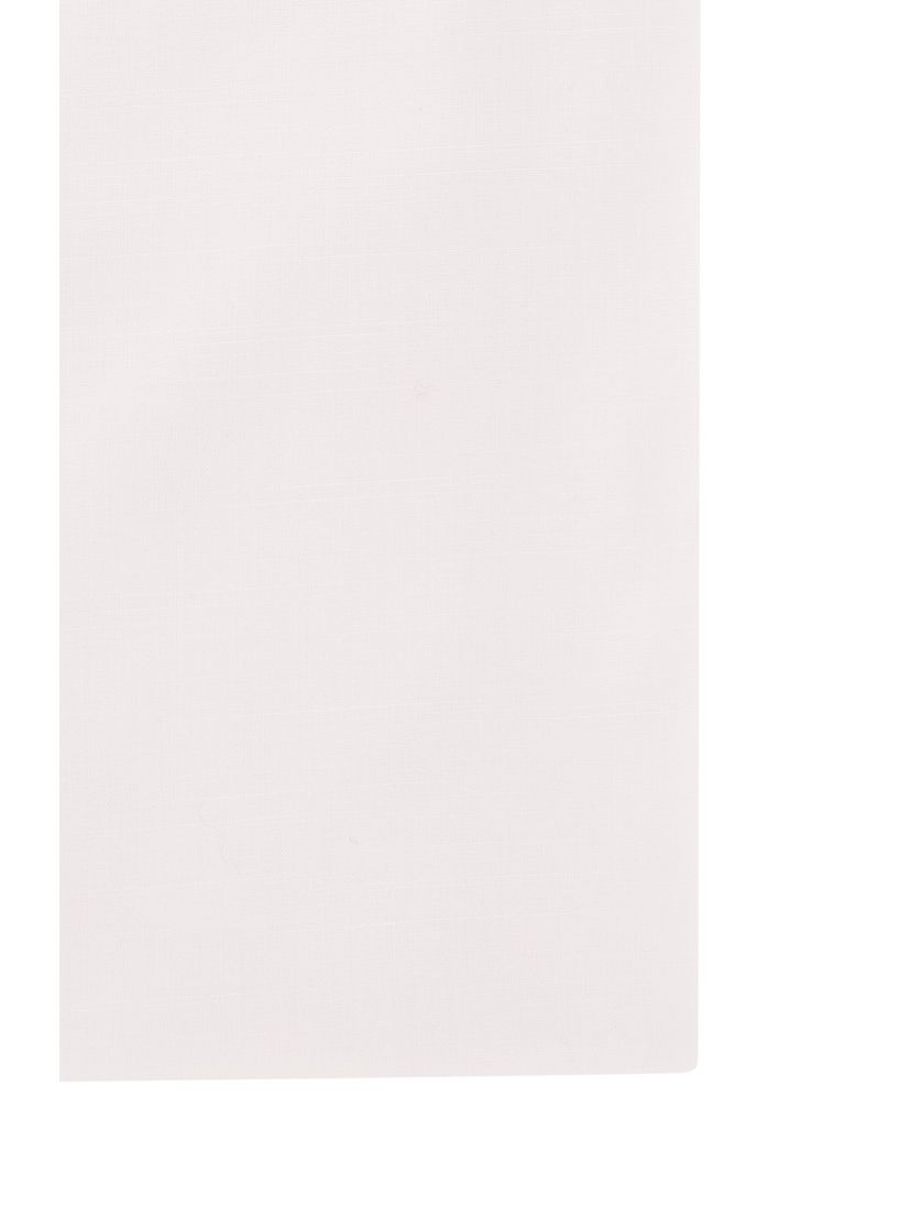 Katoenen Olymp business overhemd Luxor Modern Fit wit effen
