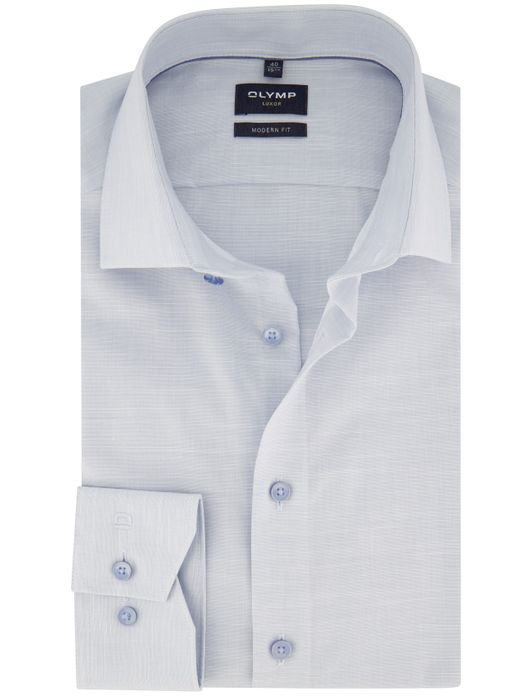 Olymp lichtblauw modern fit overhemd