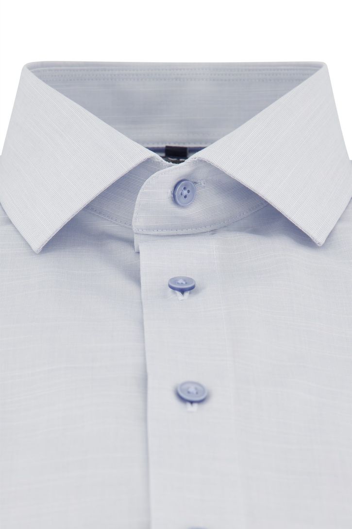 Olymp overhemd lichtblauw Luxor Modern Fit strijkvrij katoen