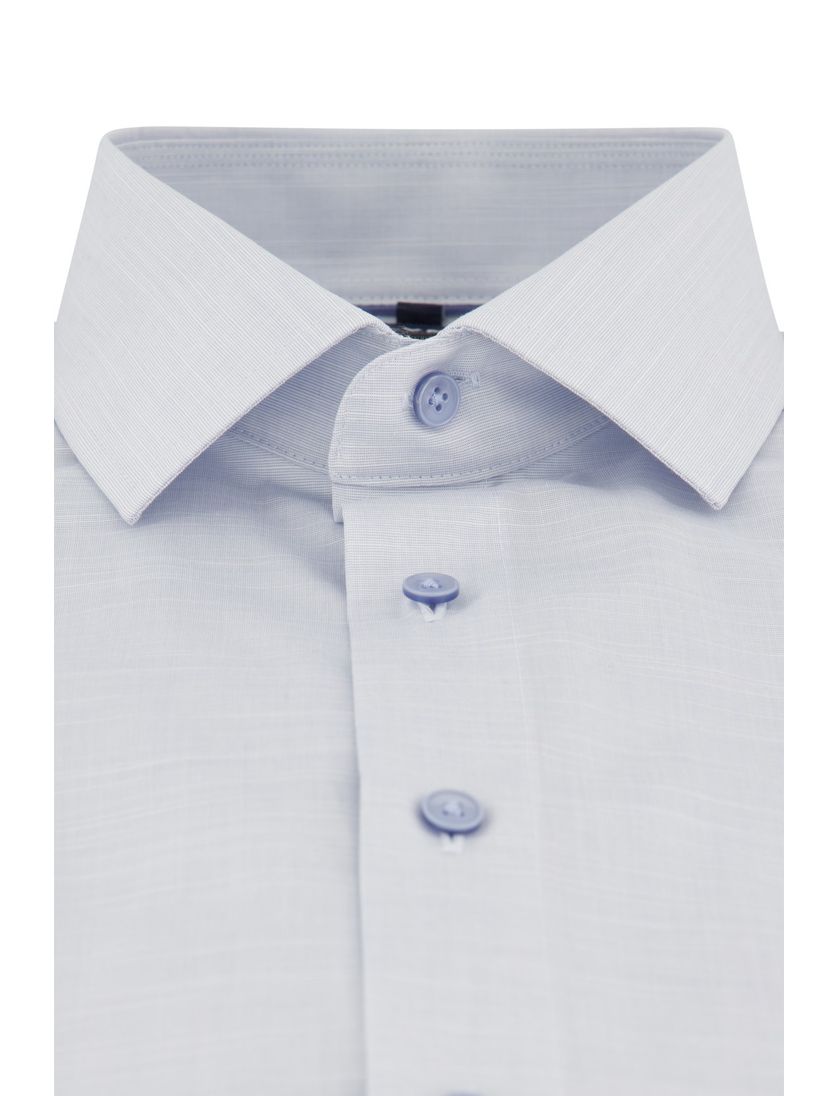 Olymp overhemd lichtblauw Luxor Modern Fit strijkvrij katoen