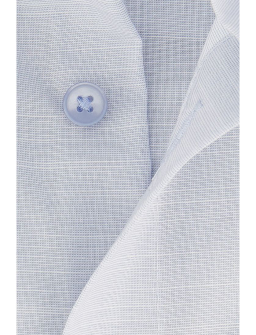 Olymp overhemd lichtblauw Luxor Modern Fit strijkvrij katoen