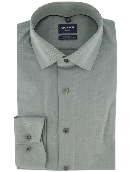 Olymp overhemd Modern Fit groen