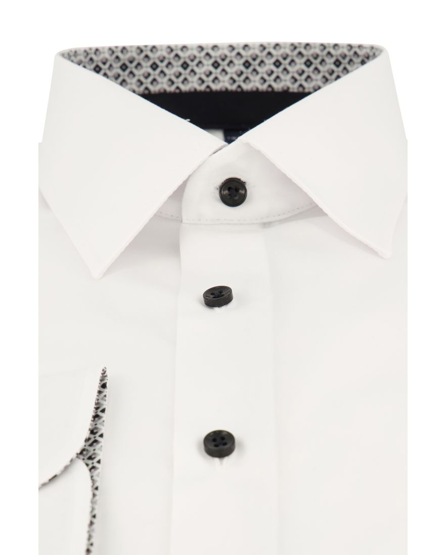 Casa Moda Comfort Fit overhemd wit effen