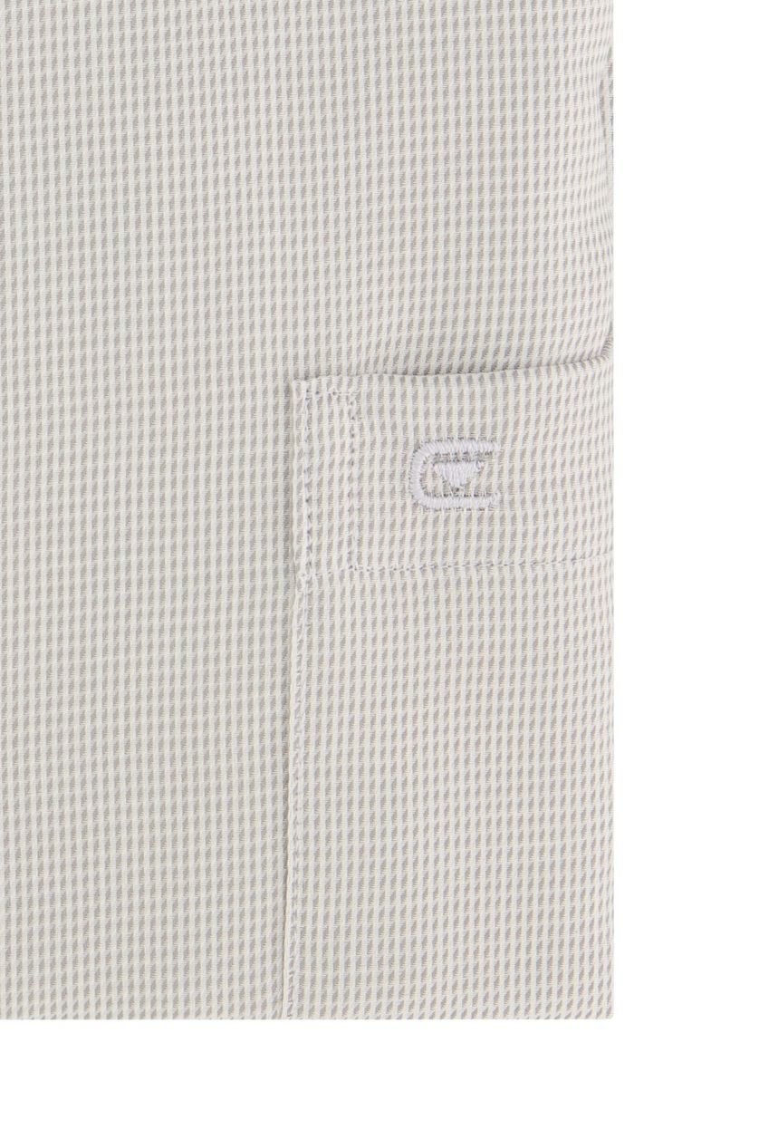 Casa Moda Comfort Fit overhemd structuur grijs