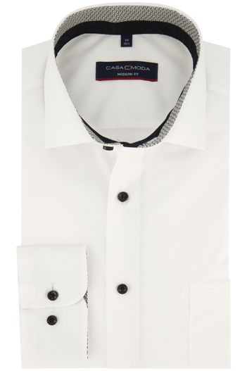 Casa Moda Casa Moda business overhemd normale fit wit