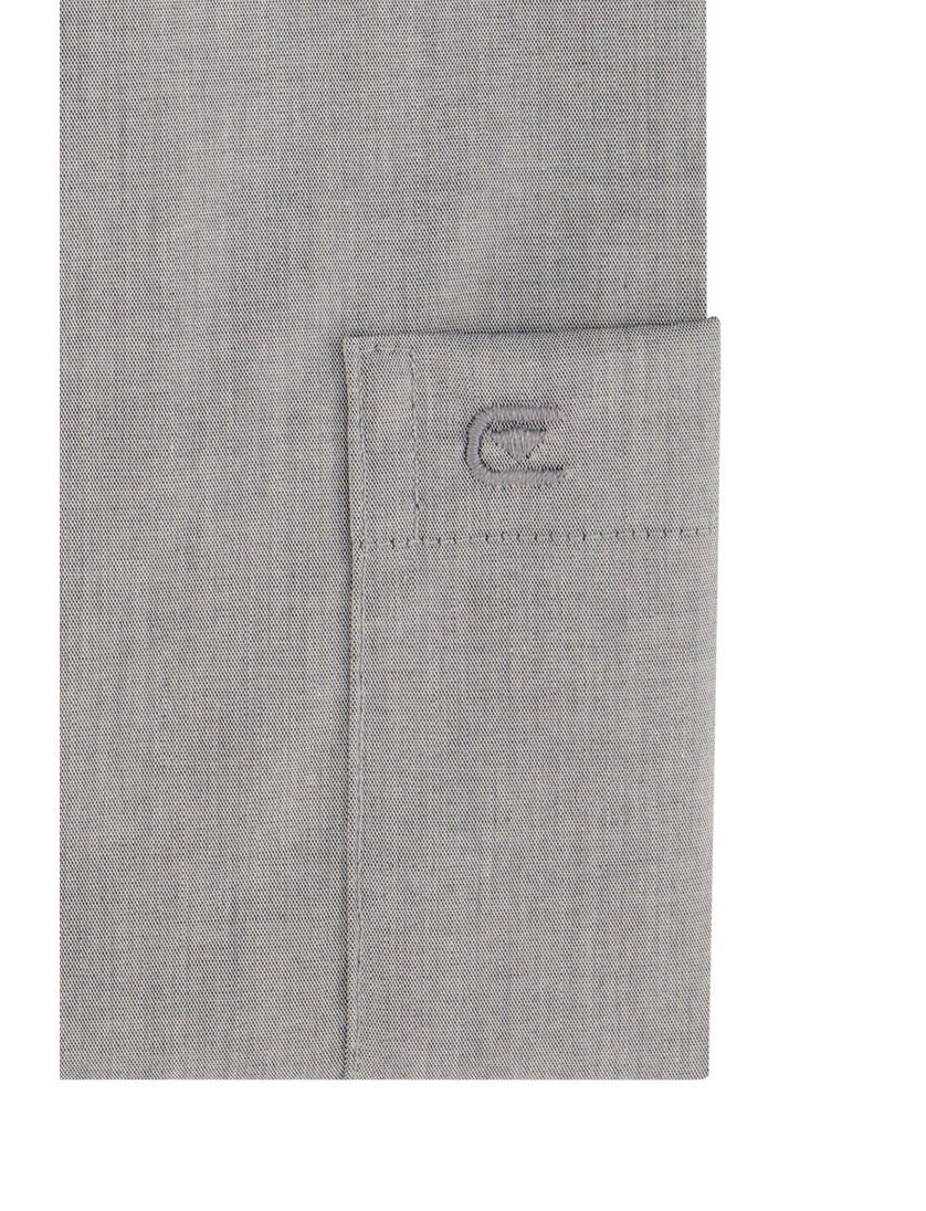 Overhemd Casa Moda business normale fit grijs effen