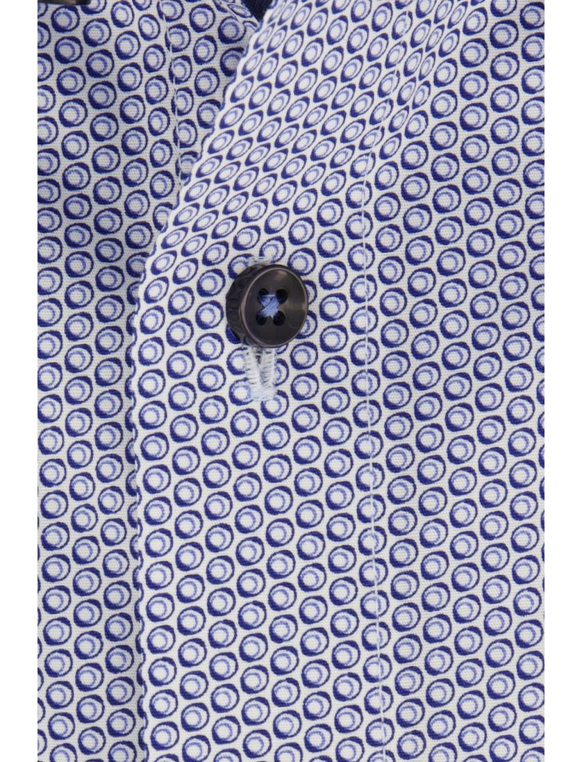 Casa Moda overhemd blauw geprint