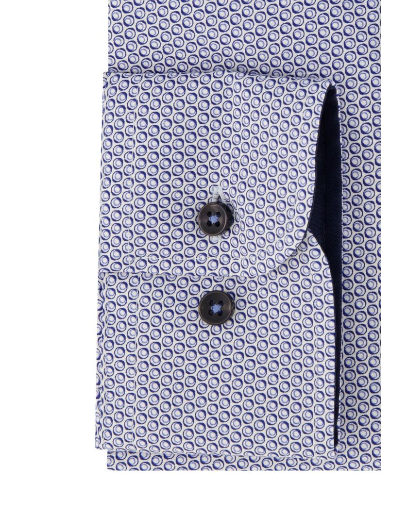 Casa Moda overhemd blauw geprint