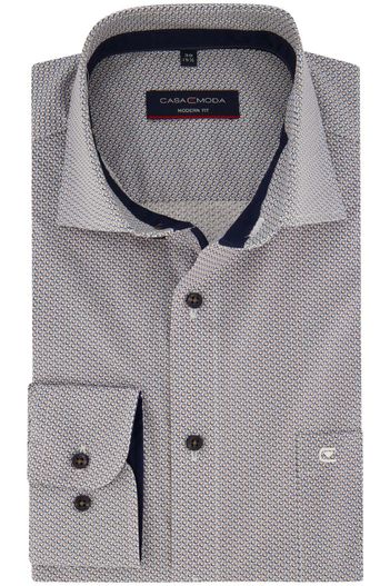 Casa Moda Casa Moda business overhemd normale fit navy