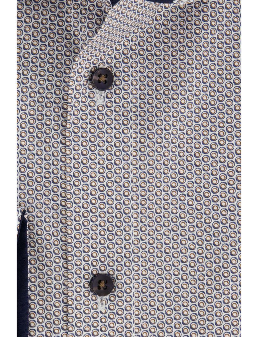 Donkerblauw Casa Moda business overhemd normale fit