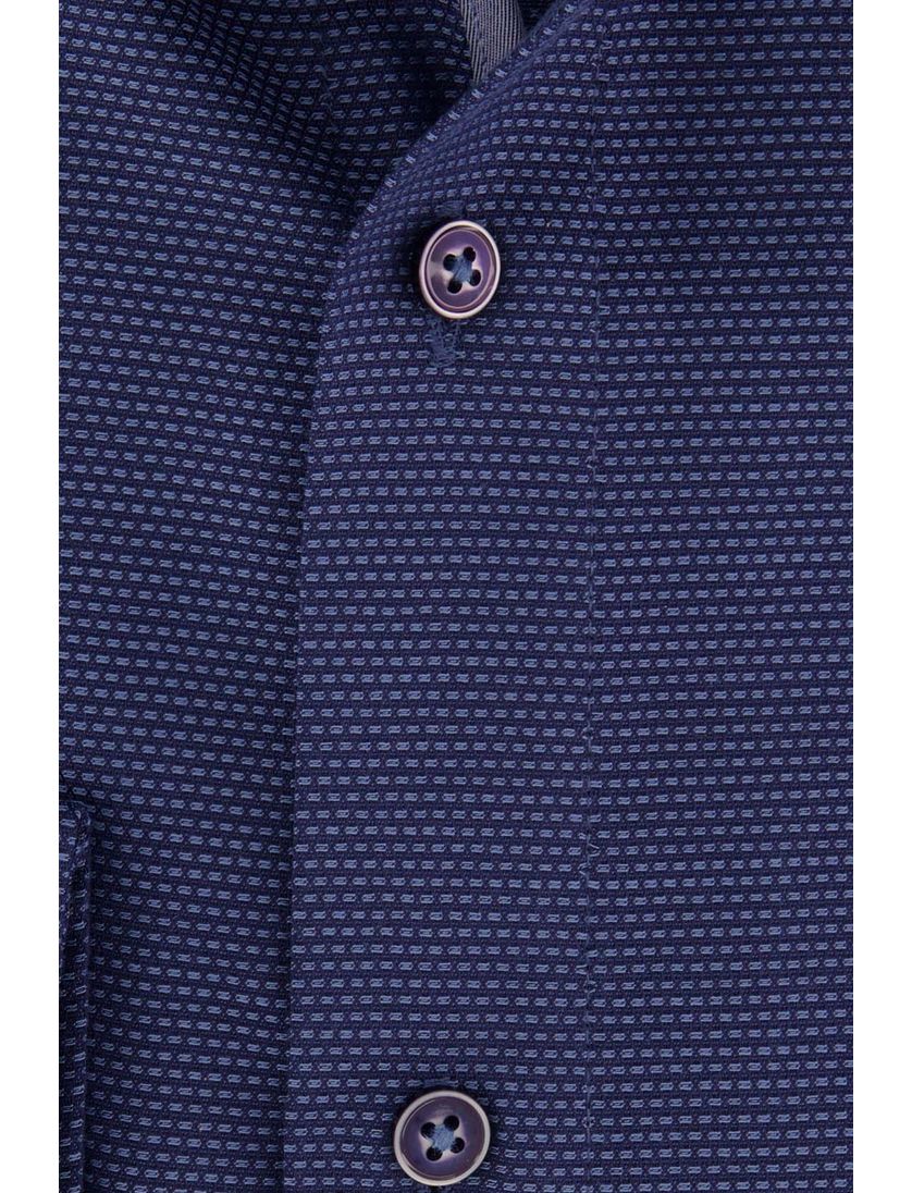 Navy Casa Moda business overhemd normale fit