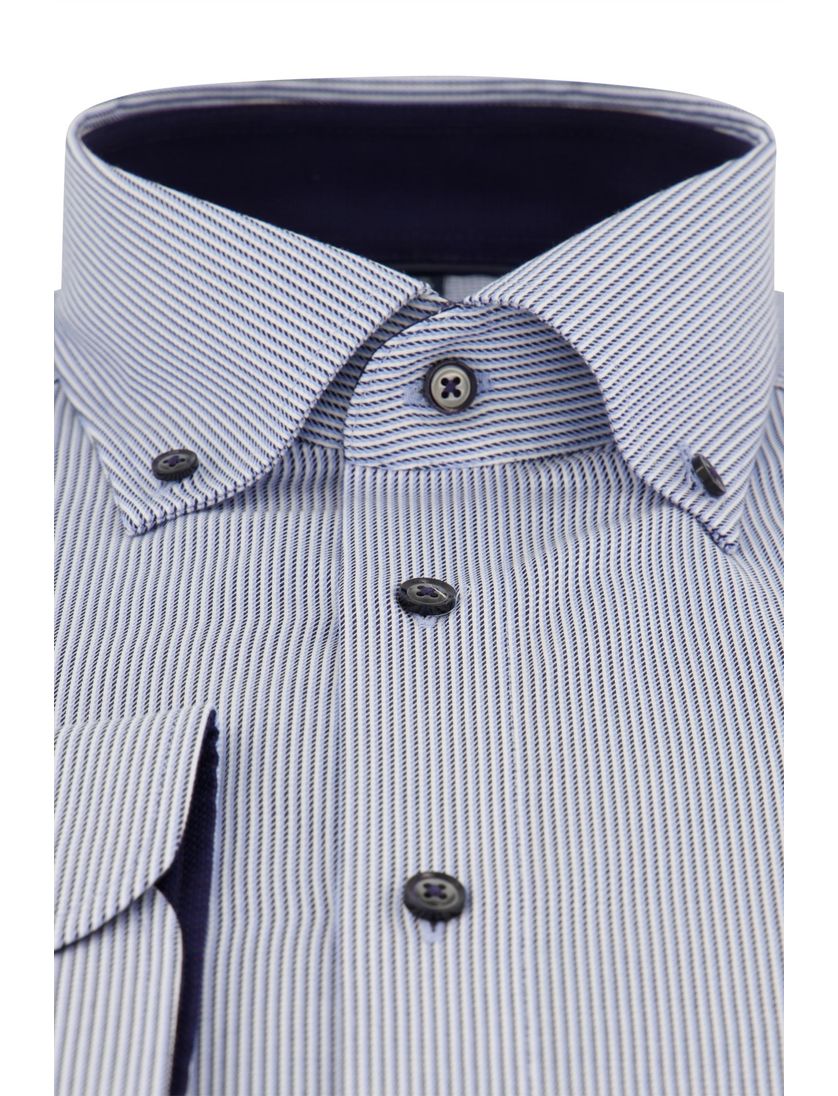 Strijkvrij overhemd Casa Moda blauw comfort fit