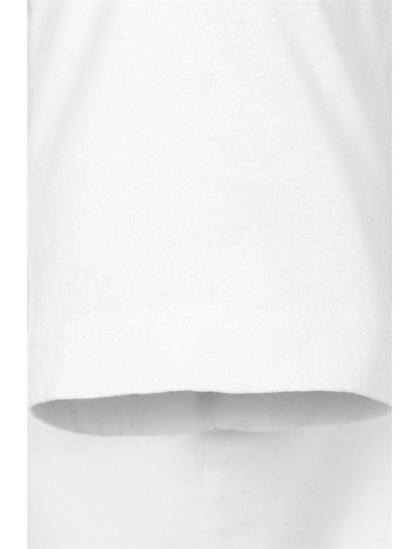 Katoenen Casa Moda ondershirt effen wit