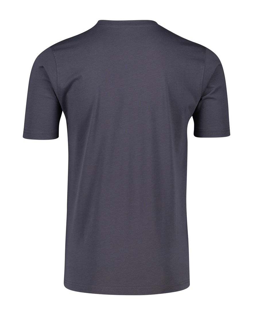 Casa Moda t-shirt grijs katoen wijde fit