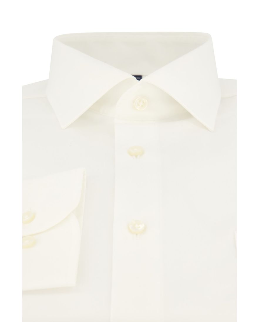 Modern Fit Casa Moda business overhemd wit effen