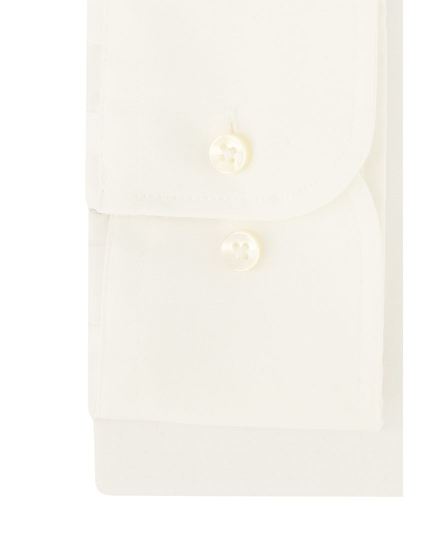 Modern Fit Casa Moda business overhemd wit effen