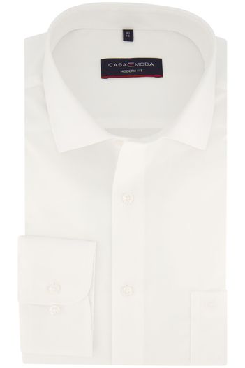 Casa Moda Casa Moda overhemd mouwlengte 7 spierwit