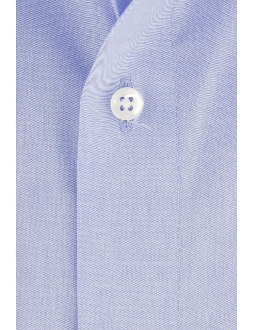 Casa Moda overhemd mouwlengte 7 modern fit blauw uni