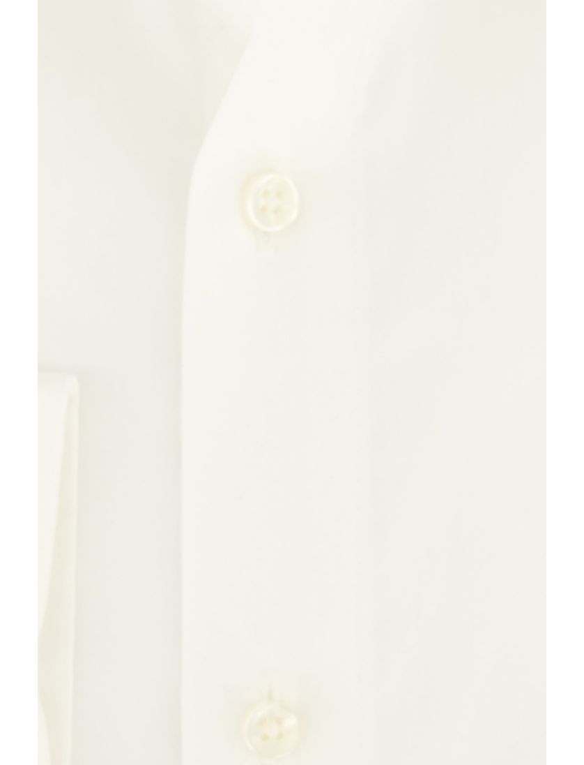 Casa Moda overhemd mouwlengte 7 modern fit wit effen