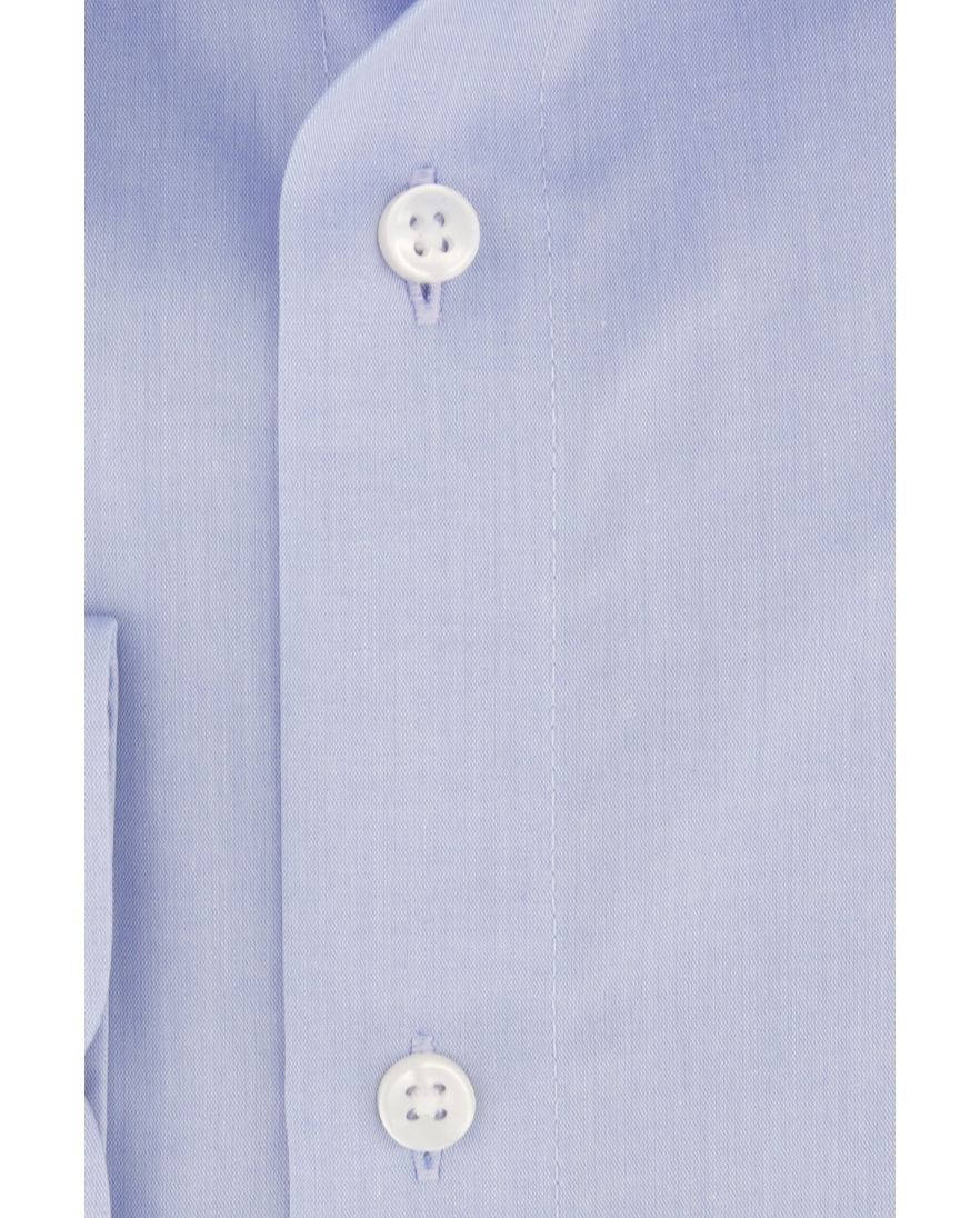 Casa Moda overhemd mouwlengte 7 blauw uni