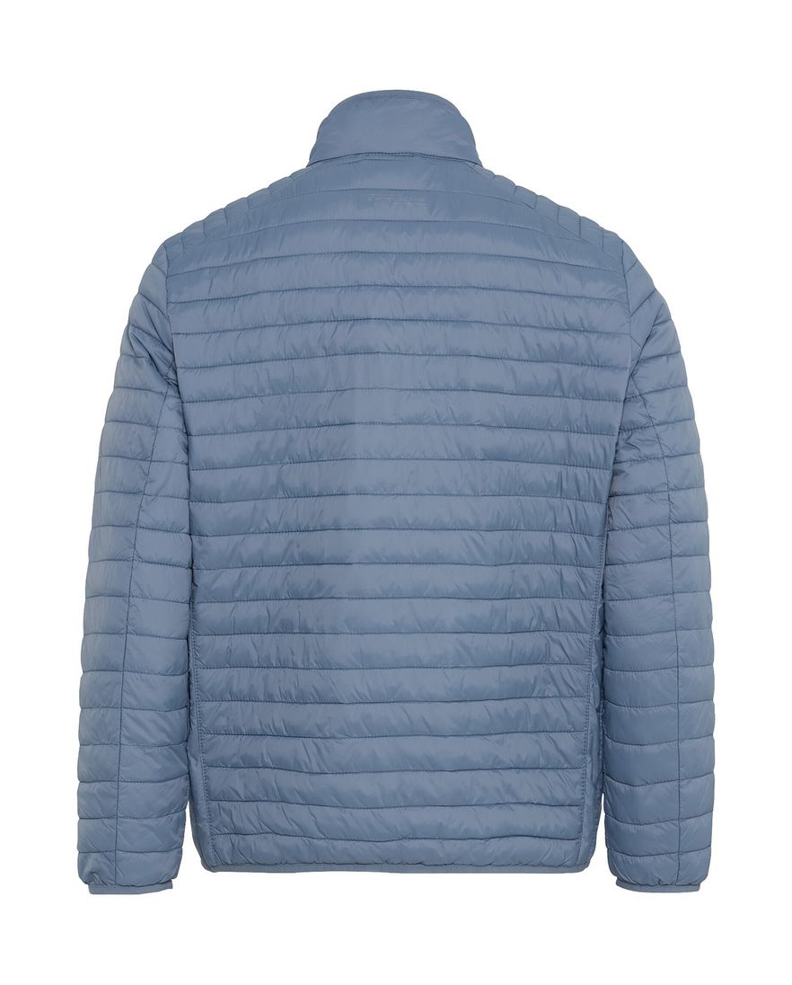 Camel Active zomerjas lichtblauw wijde fit borstzak gewatteerd