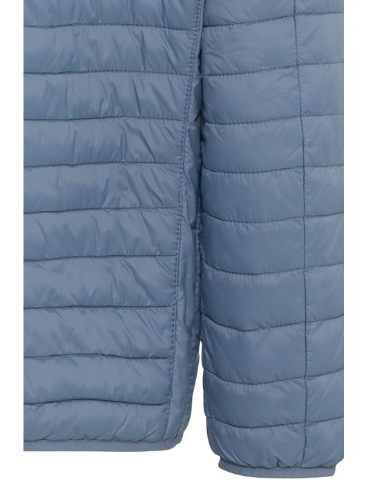 Camel Active zomerjas lichtblauw opstaande kraag