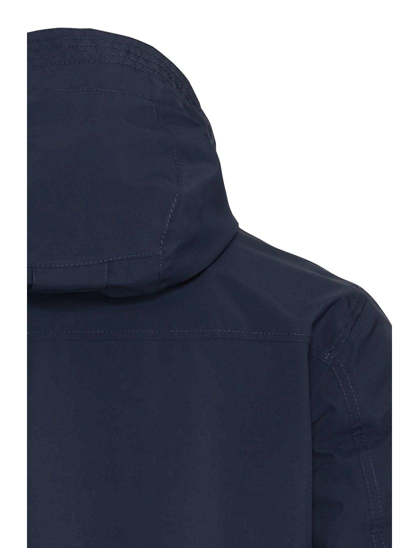 Camel Active tussenjas dubbele borstzak navy wijde fit