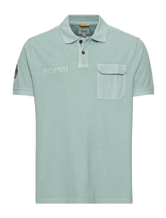 Camel Active poloshirt Aqua Green