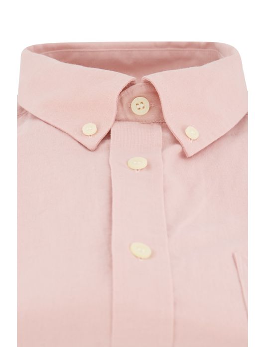 Lyle & Scott overhemd effen roze