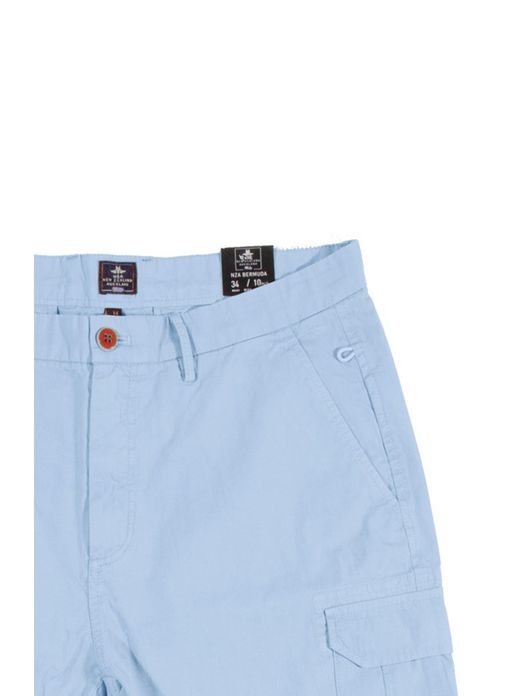New Zealand bermuda lichtblauw cargo