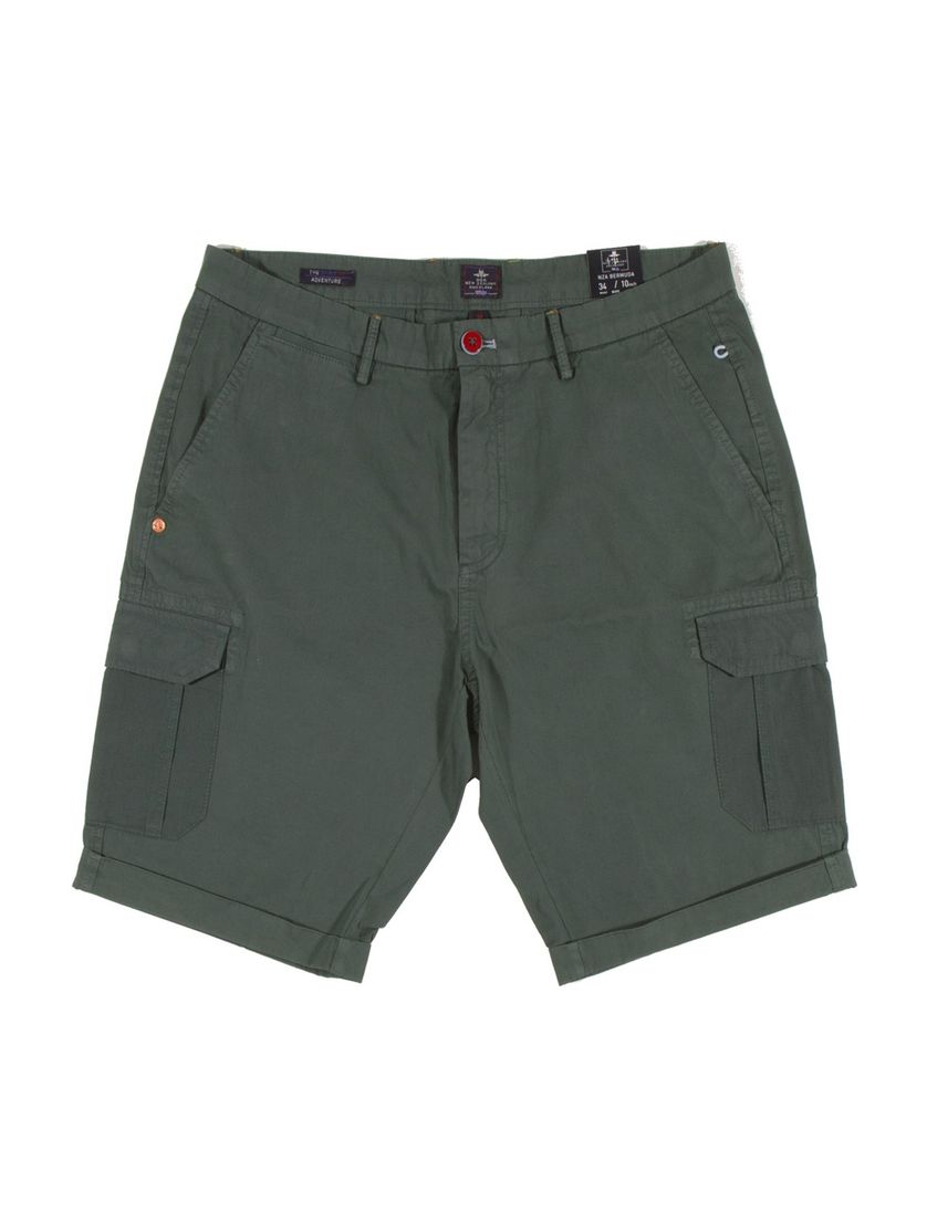 Katoenen New Zealand korte broek donkergroen