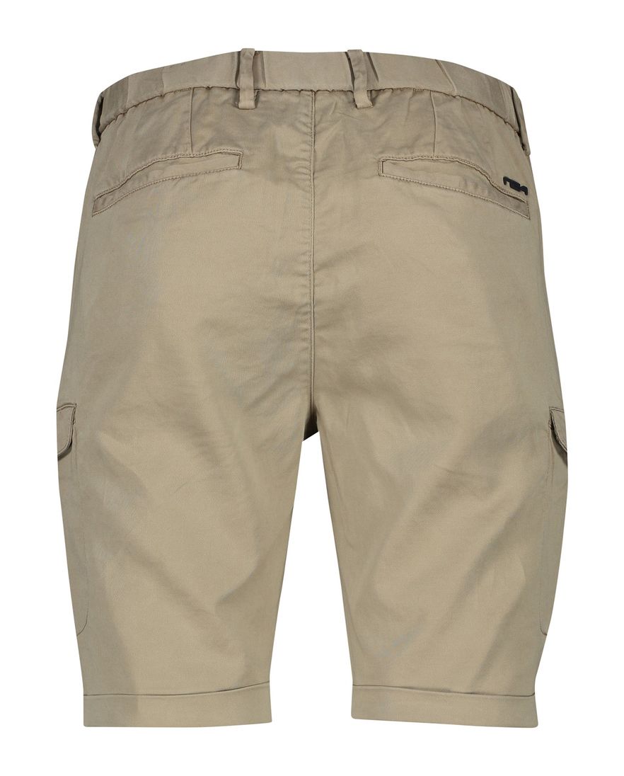 New Zealand bermuda effen beige normale fit