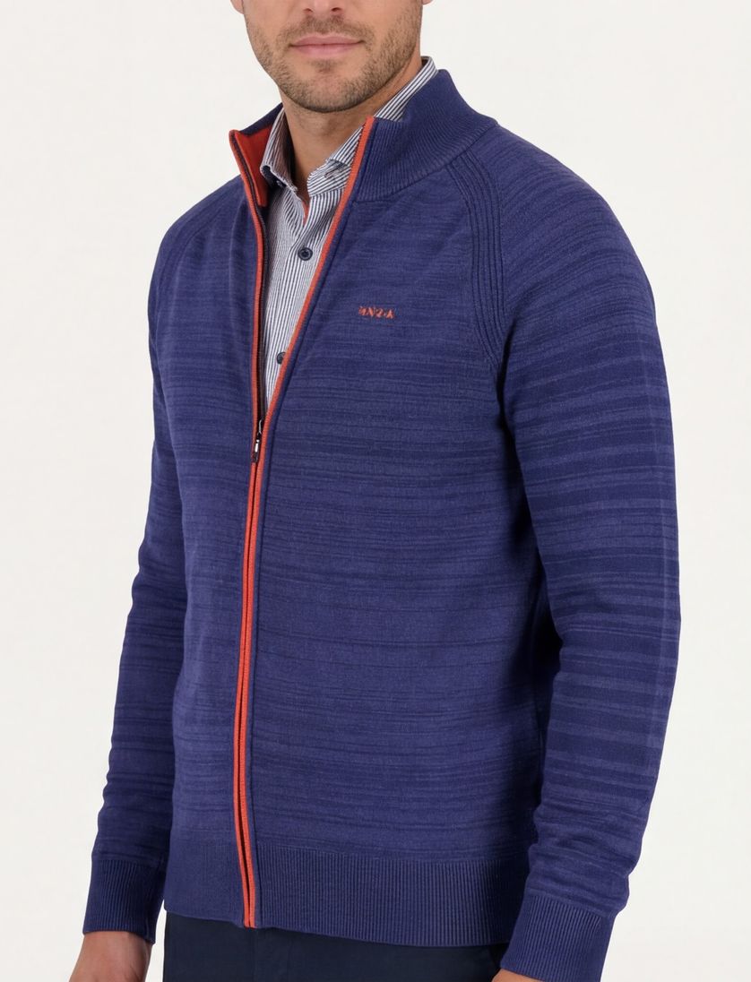 Katoenen vest NZA Oakley gemeleerd katoen