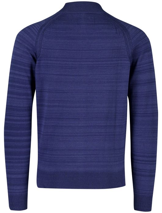 Blauw NZA Kaitawi vest blauw gemeleerd katoen