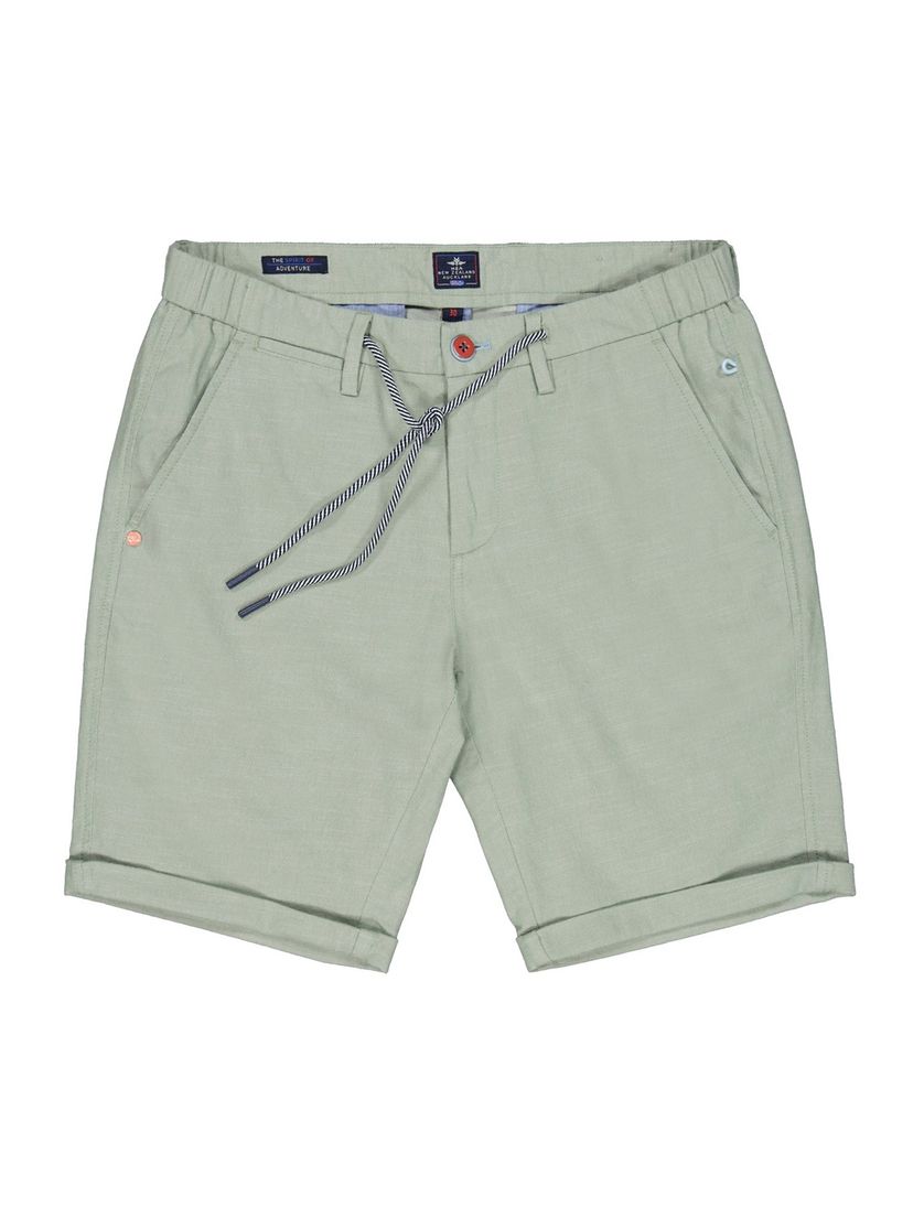 New Zealand korte broek normale fit groen effen