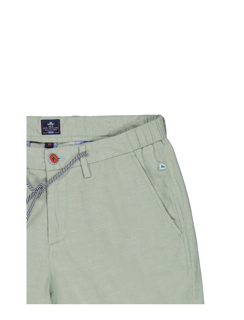 New Zealand korte broek normale fit groen effen