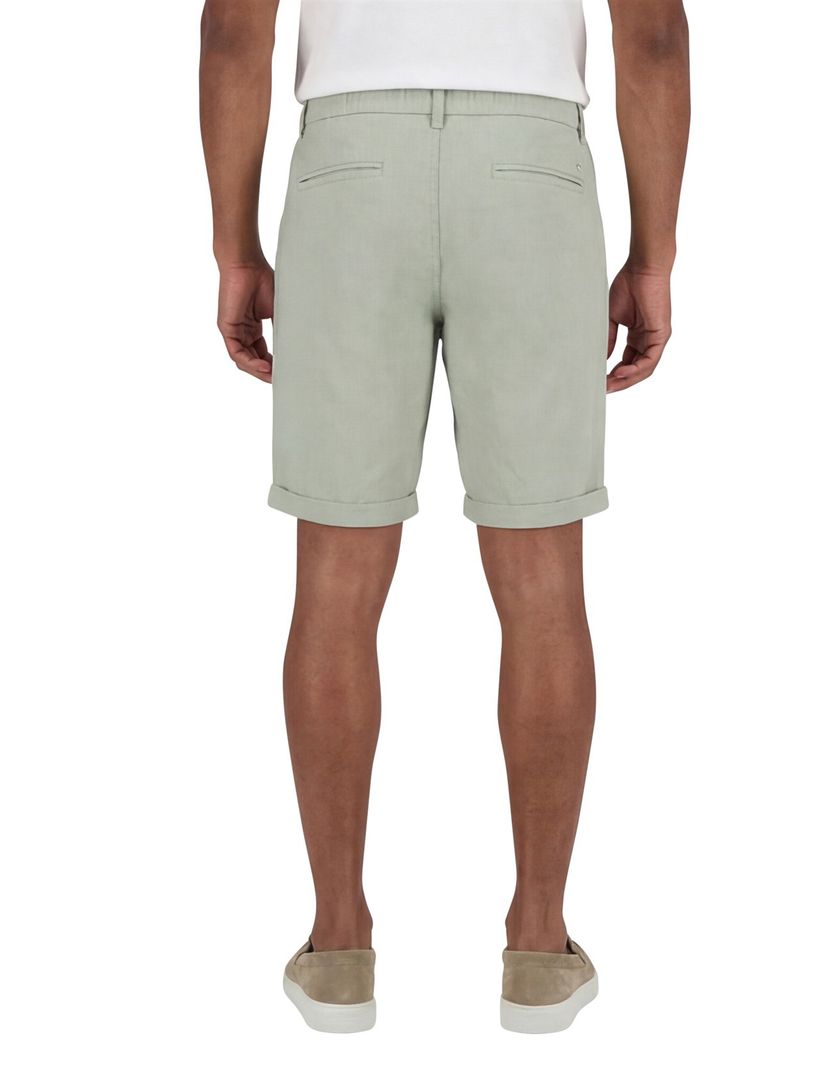 New Zealand korte broek normale fit groen effen