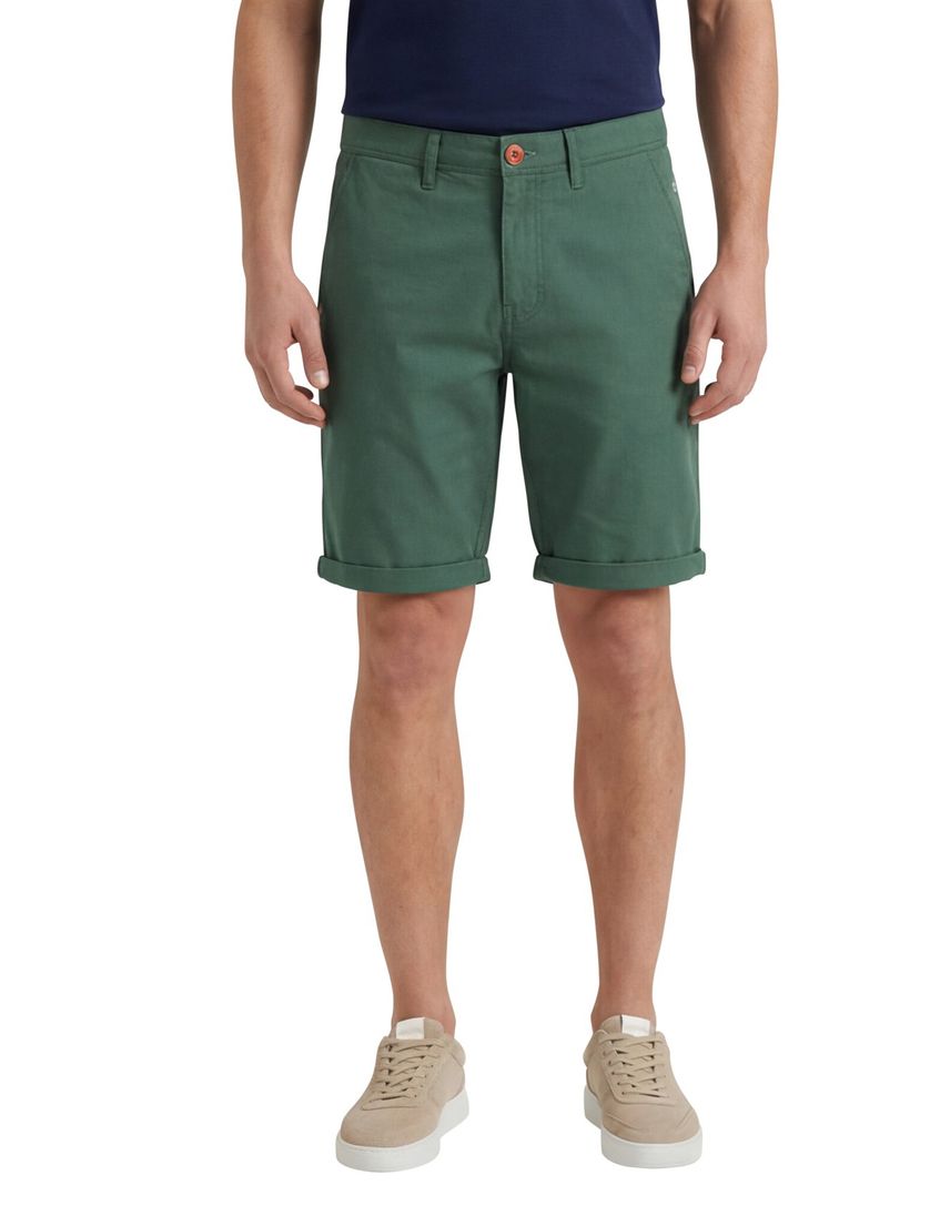 Katoenen New Zealand korte broek donkergroen