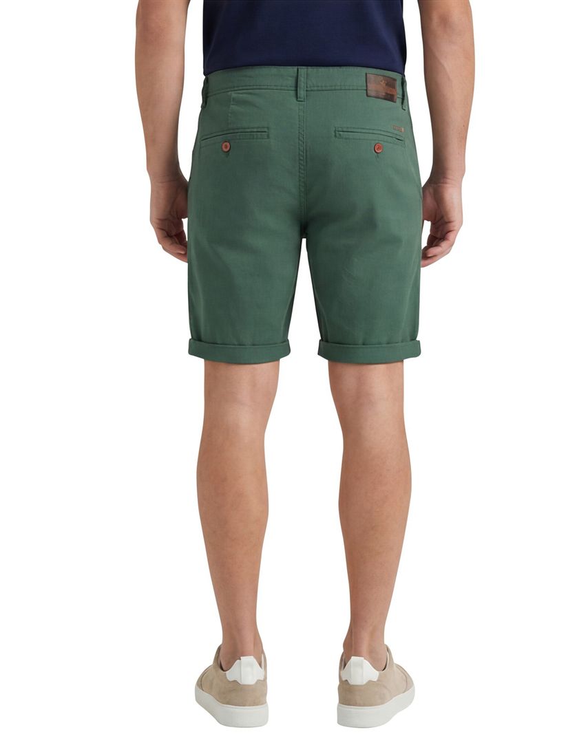 Katoenen New Zealand korte broek donkergroen