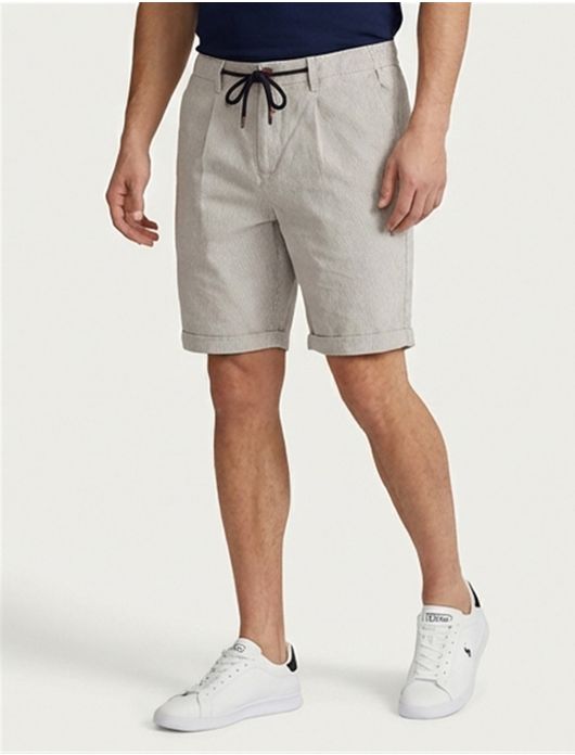 New Zealand bermuda grijs touw