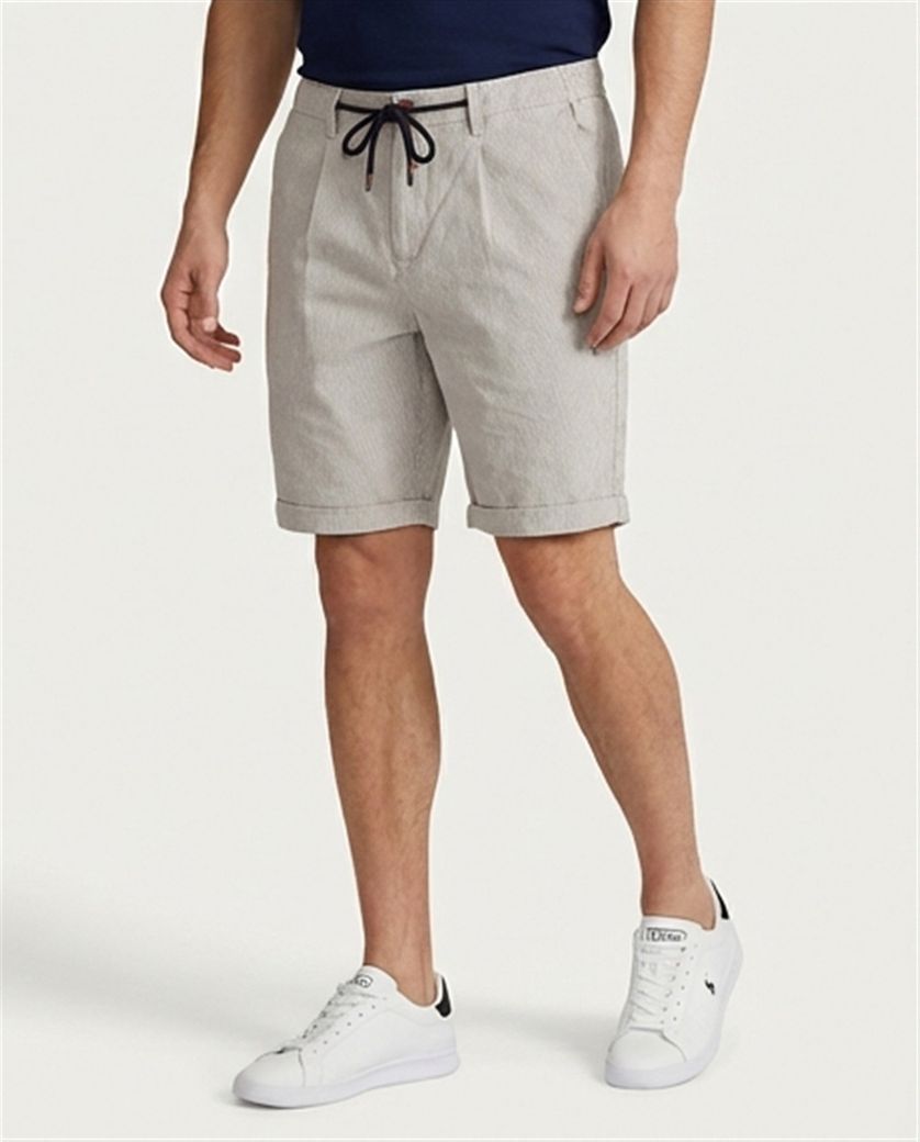 New Zealand korte broek effen grijs